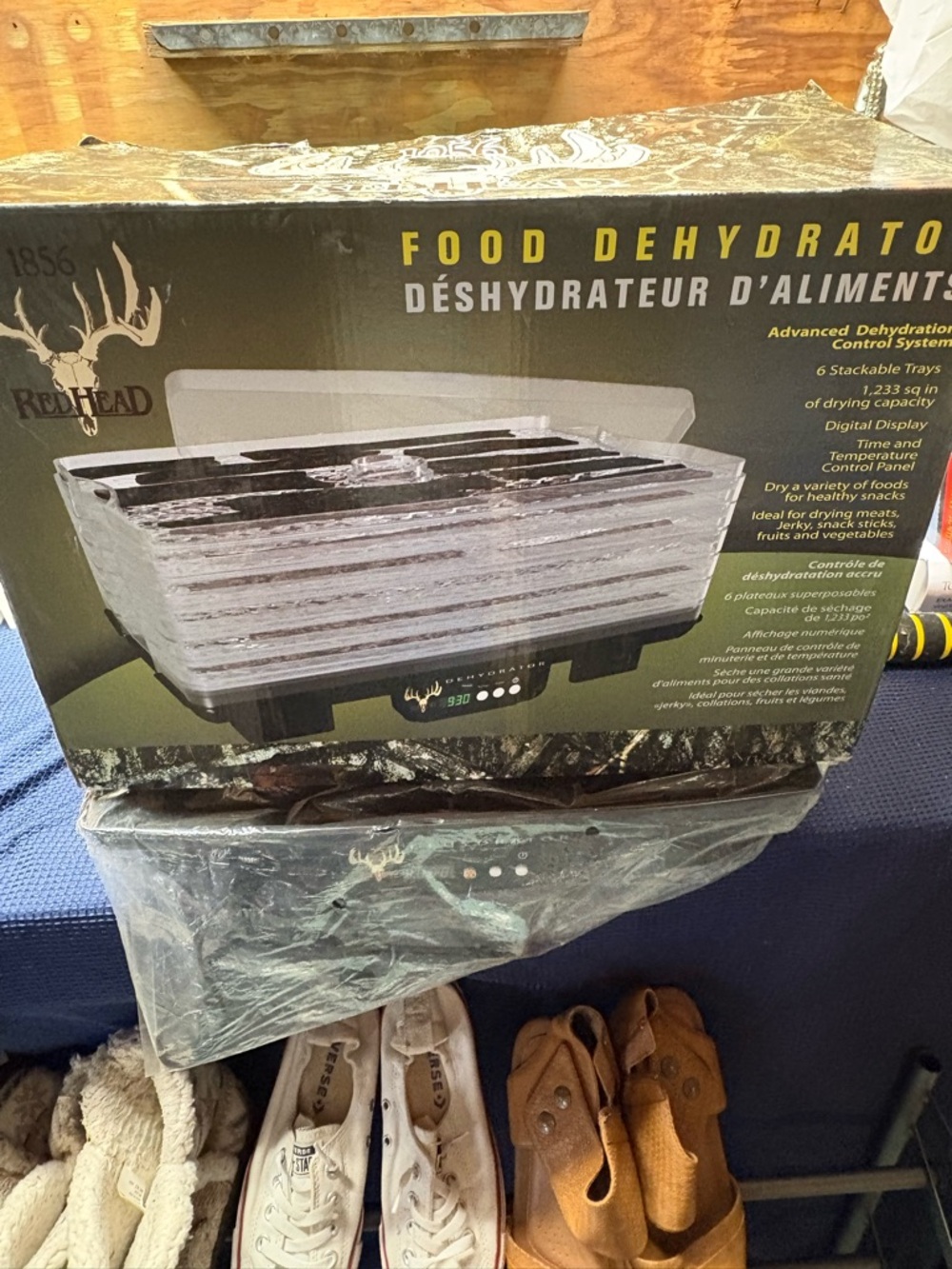 RedHead Food Dehydrator in Green Camo with Black Base